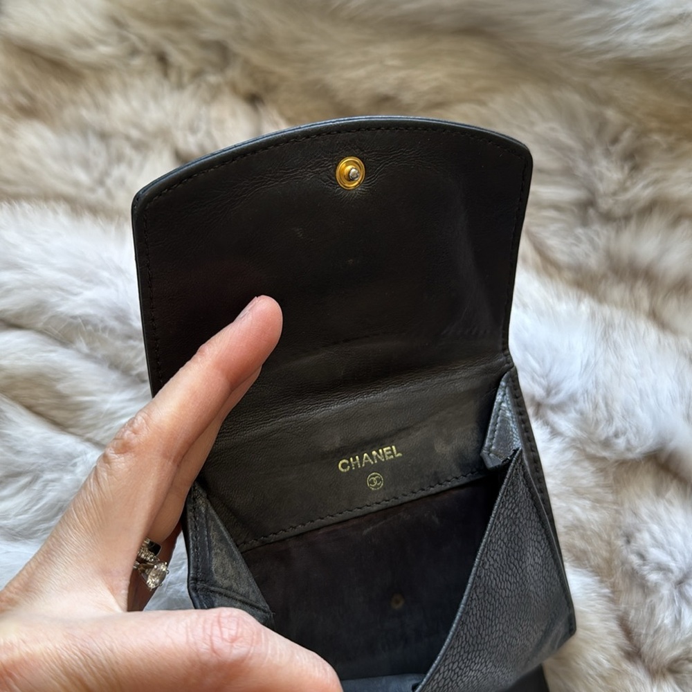 Chanel Black Leather Wallet - Picture 12 of 17